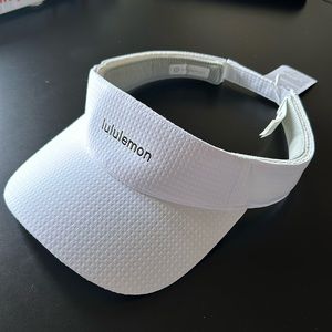 Removable sweatband all sport visor